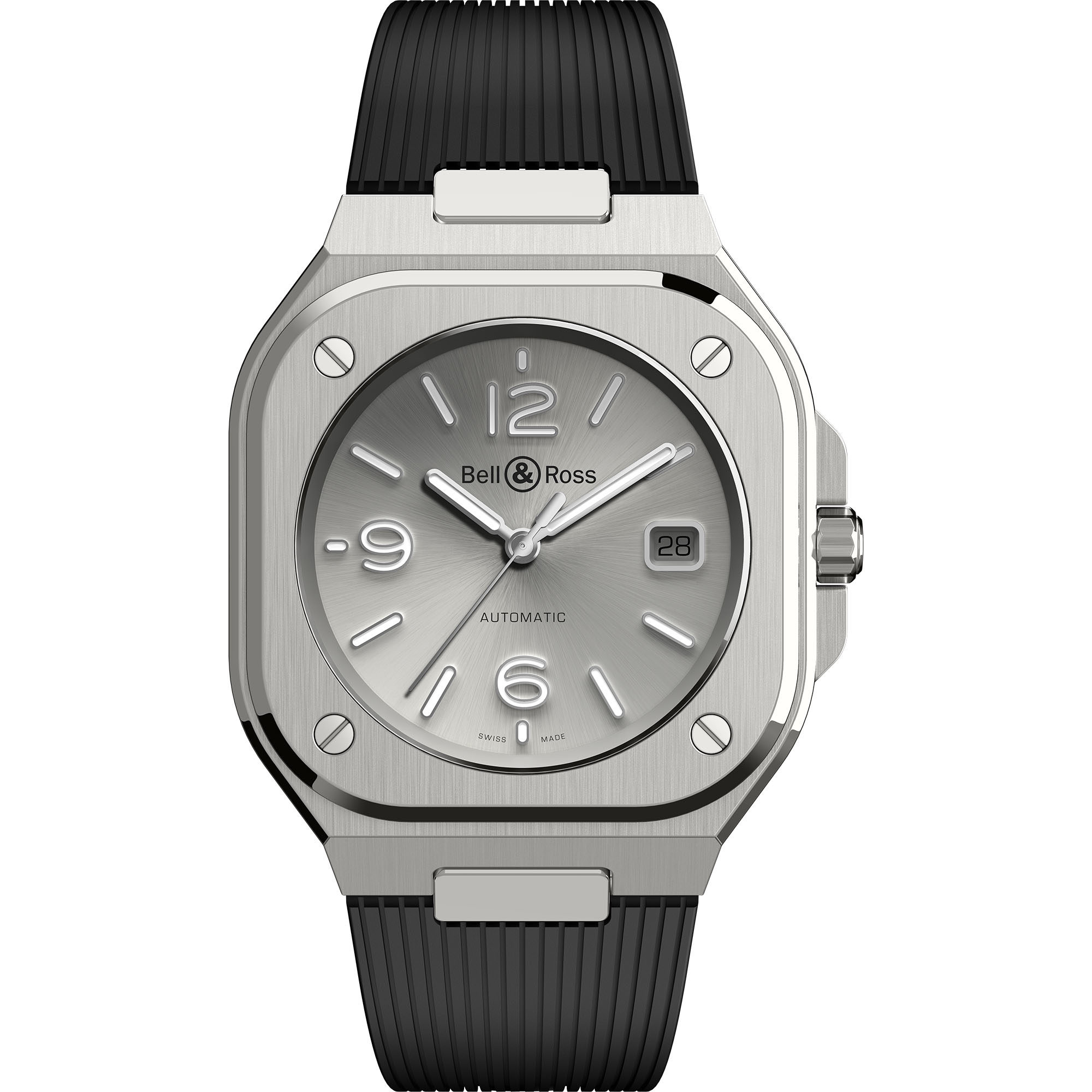 Swiss Bell & Ross BR 05 Grey Steel BR05A-GR-ST/SRB watches price